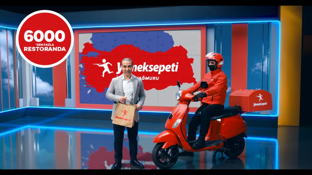 Yemeksepeti’nin tüm Türkiye’yi etkisi altına alacak indirim yağmurunu Havayı Koklayan Adam duyuruyor