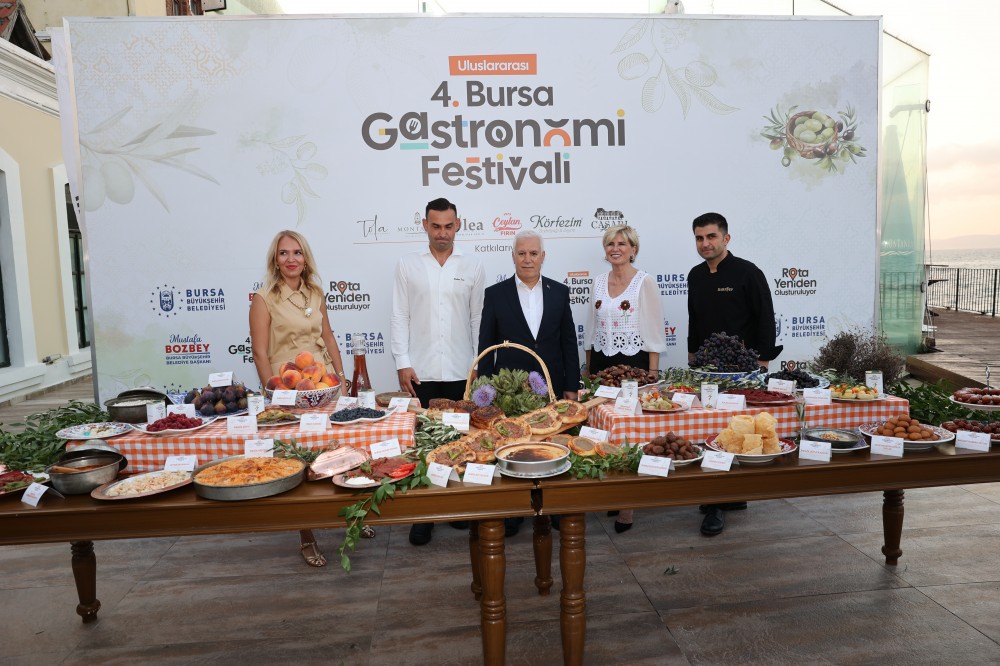 Uluslararası 4. Bursa Gastronomi Festivali 26-27-28 Eylül’de  “Rota Yeniden Oluşturuluyor”    
