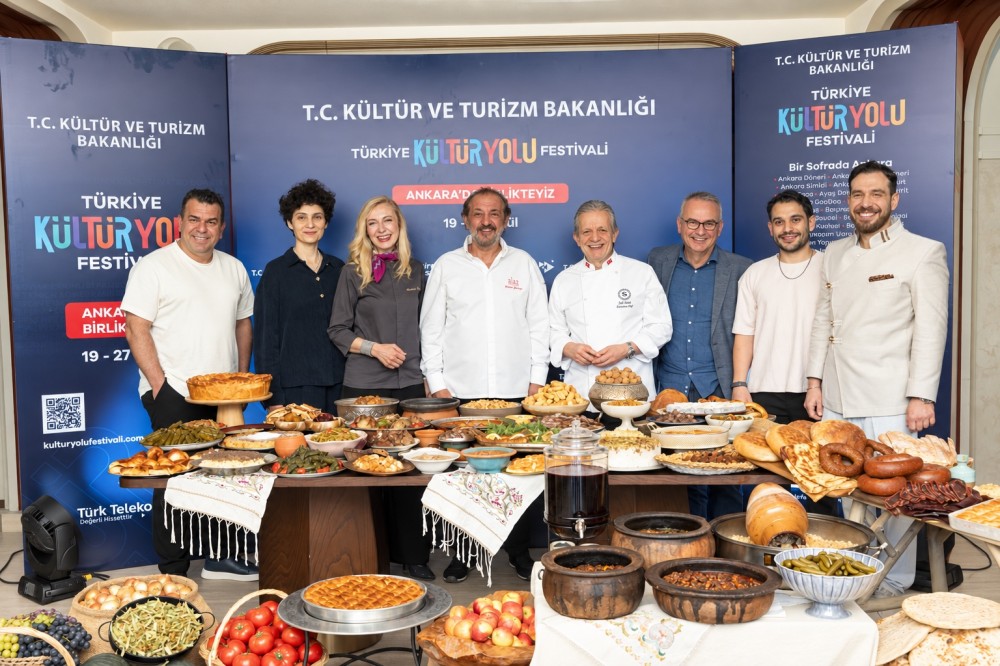 TÜRKİYE KÜLTÜR YOLU FESTİVALİ  ÜNLÜ ŞEFLER BAŞKENTİN LEZZET HARİTASINI ÇIKARDI 