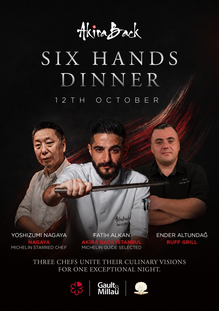 AKİRA BACK İSTANBUL’DAN DÜNYACA ÜNLÜ GASTRONOMİ BULUŞMASI: 