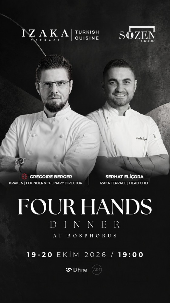 İki Şef Tek Sofra: “Four Hands Dinner” Etkinliği  Izaka Terrace’ta