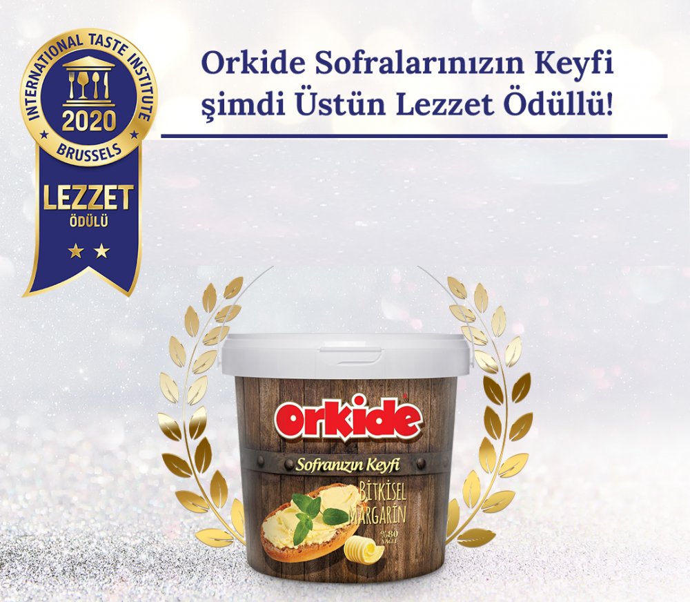 Orkide Yağları’na Avrupa’dan 2 Üstün Lezzet Ödülü
