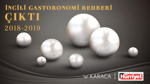 İNCİLİ GASTRONOMİ REHBERİ RAFLARDA