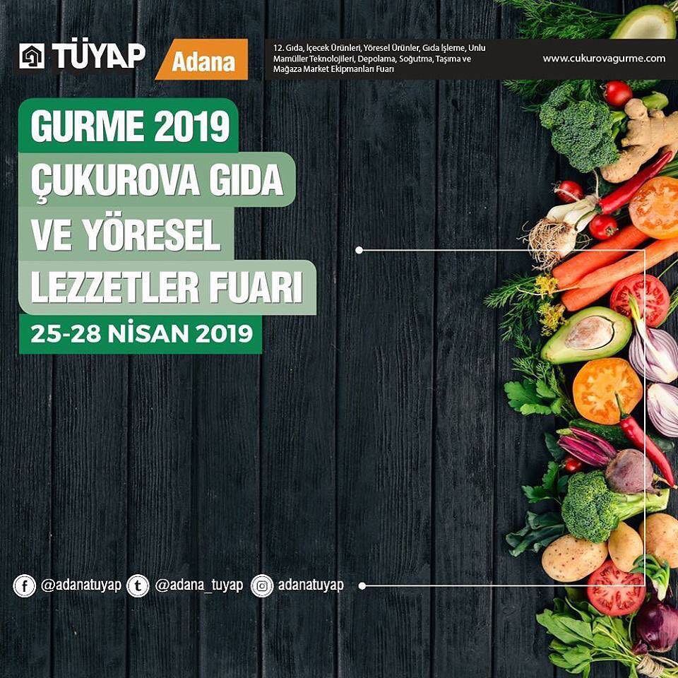 Adana Tüyap tarafından düzenlenen Gurme Lezzetler Fuarı’na davetlisiniz!