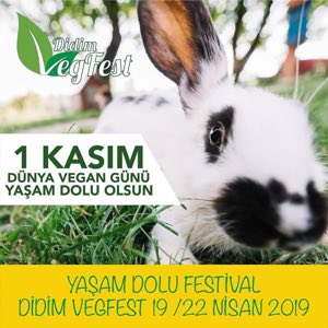 Didim Vegan Festivali : 19-22 Nisan 2019